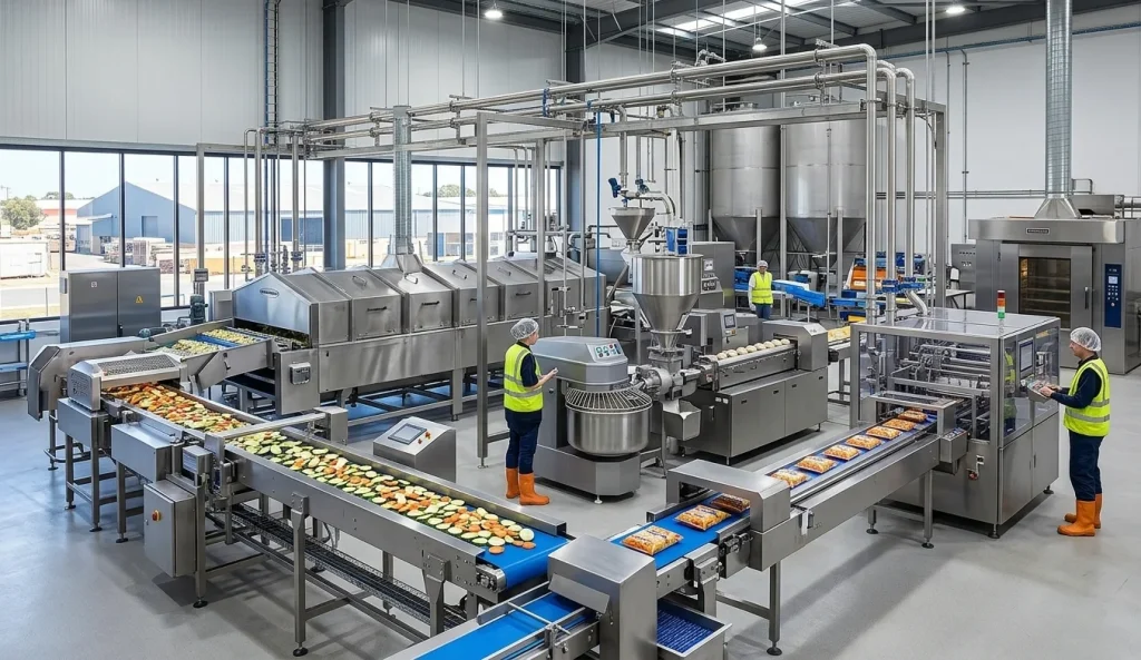 food plant machinery